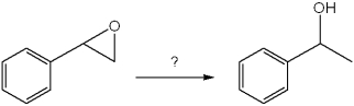 <strong>What is the best choice of reagent(s) to perform the following transformation? </strong> A)H<sub>2</sub>O B)H<sub>2</sub>SO<sub>4</sub>, H<sub>2</sub>O C)LiAlH<sub>4</sub> followed by H<sub>3</sub>O<sup>+</sup> D)KMnO4