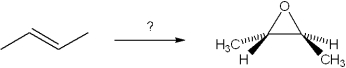 <strong>What is the best choice of reagent(s) to perform the following transformation? </strong> A)peroxyacid B)Br<sub>2</sub>, H<sub>2</sub>O; followed by NaOH, H<sub>2</sub>O C)OsO<sub>4</sub>; followed by NaHSO<sub>3</sub> D)H<sub>2</sub>O, H<sub>2</sub>SO<sub>4</sub>