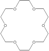 <strong>What is the name of the following compound? </strong> A)6-crown-12 B)12-crown-6 C)18-crown-12 D)18-crown-6
