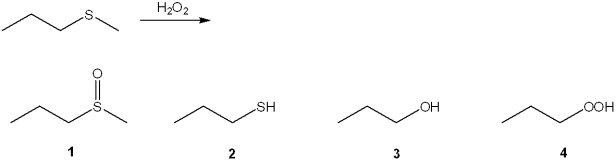 <strong>What is the major organic product obtained from the following reaction? </strong> A)1 B)2 C)3 D)4