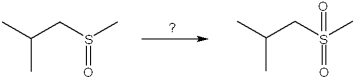 <strong>What would be the best choice of reagent(s) to perform the following transformation? </strong> A)H<sub>2</sub>O<sub>2</sub> B)NaIO<sub>4</sub> C)H<sub>2</sub>O, NaOH D)H<sub>2</sub>SO<sub>4</sub>