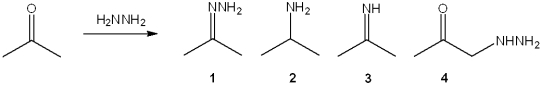 <strong>What is the major organic product obtained from the following reaction? </strong> A)1 B)2 C)3 D)4