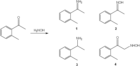 <strong>What is the major organic product obtained from the following reaction? </strong> A)1 B)2 C)3 D)4