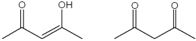 <strong>What is the relationship between the following two structures? </strong> A)tautomers B)constitutional isomers, but not tautomers C)resonance structures D)stereoisomers