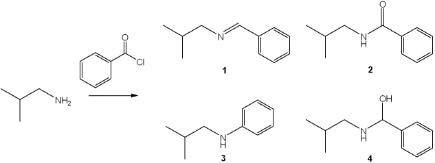 <strong>What is the major organic product obtained from the following reaction? </strong> A)1 B)2 C)3 D)4