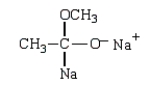 Consider the following reaction. The structure of the tetrahedral intermediate is