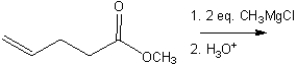 What is the major organic product obtained from the following reaction?