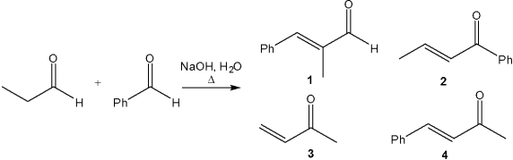 <strong>What is the major organic product obtained from the following reaction? </strong> A)1 B)2 C)3 D)4