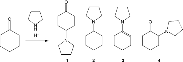 <strong>What is the major organic product obtained from the following reaction? </strong> A)1 B)2 C)3 D)4