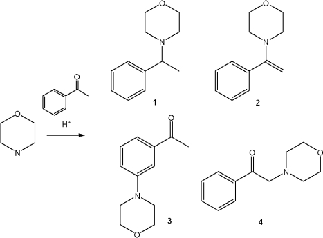 <strong>What is the major organic product obtained from the following reaction? </strong> A)1 B)2 C)3 D)4