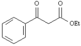 In a Claisen condensation the following substance could be produced by the reaction of ethylbenzoate and _______________. Enter the name of the substance.