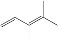 <strong>What is the IUPAC name of the following compound? </strong> A)2,3-dimethyl-2,4-pentadiene B)(Z)-2,3-dimethyl-2,4-pentadiene C)3,4-dimethyl-1,3-pentadiene D)(Z)-3,4-dimethyl-1,3-pentadiene