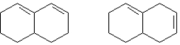 The following two compounds could be easily distinguished by NMR, IR, UV or MS spectra.