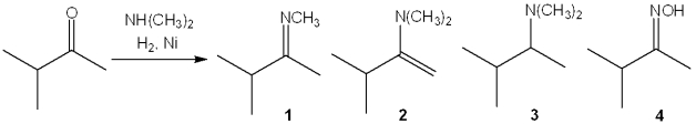 <strong>What is the major organic product obtained from the following reaction? </strong> A)1 B)2 C)3 D)4