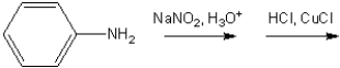 What is the major organic product obtained from the following sequence of reactions?
