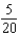 Directions: Change the following fractions to ratios.