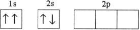 <strong>Which electron configuration represents a violation of the Pauli exclusion principle?</strong> A) B) C) D) E)