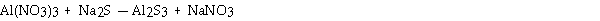 When the following equation is balanced, the coefficients are .