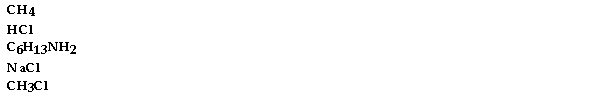 Which of the following has dispersion forces as its only intermolecular force?