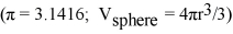 The density of lead is 11.4 g/cm<sup>3</sup>. The mass of a lead ball with a radius of 0.50 mm is __________ g.