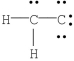 <strong>Which of the following is the most likely electronic structure for C<sub>2</sub>H<sub>2</sub>?</strong> A) B) C) D) H-C C-H E)