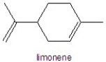 <strong>Determine the number of hydrogens in limonene. </strong> A)8 B)10 C)12 D)16 E)18