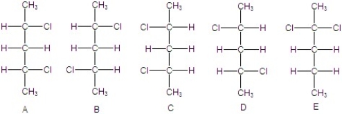 Identify all pairs of diastereomers.  