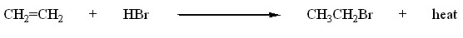 <strong>Which of the following correctly describes the reaction shown? </strong> A)ΔH° >0 and ΔS° >0 B)ΔH° >0 and ΔS <0 C)ΔH° <0 and ΔS >0 D)ΔH° <0 and ΔS <0 E)ΔH° = ΔS = 0