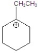 <strong>Identify the most stable carbocation.</strong> A) B) C) D) E)