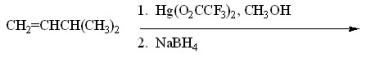 Provide the structure of the major organic product of the following reaction.