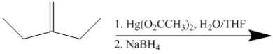 Provide the structure of the major organic product in the reaction below.