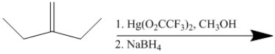 Provide the structure of the major organic product in the reaction below.