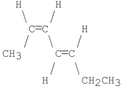 <strong>What is the IUPAC name for the following compound? </strong> A)cis, trans-2, 4-heptadiene B)2Z,4Z-2, 4-heptadiene C)cis, cis-2, 4-heptadiene D)trans, trans-2, 4-heptadiene E)2E,4E-2, 4-heptadiene