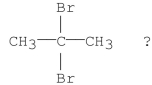 <strong>Which of the following is the best synthesis of 2, 2-dibromopropane </strong> A) B) C)CH<sub>3</sub>C CH D) E)
