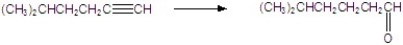 <strong>Give the best reagents for the reaction. </strong> A)H<sub>2</sub>SO<sub>4</sub>, HgSO<sub>4</sub>, HgSO<sub>4</sub> B)1) disiamylborane, 2. HO<sup>-</sup>, H<sub>2</sub>O, H<sub>2</sub>O<sub>2</sub> C)K<sub>2</sub>Cr<sub>2</sub>O<sub>7</sub>, H<sup>+</sup> D)NaOCl E)H<sub>2</sub>, Pd