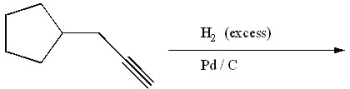 Provide the structure of the major organic product of the following reaction.