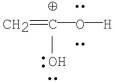 <strong>Which of the following is the most stable resonance contributor to acetic acid? </strong> A) B) C) D) E)