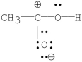 <strong>Which of the following is the most stable resonance contributor to acetic acid? </strong> A) B) C) D) E)
