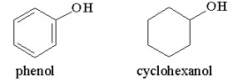 Why is phenol a stronger acid than cyclohexanol?  