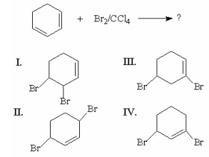 What is/are the product(s)from the following reaction?  