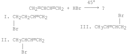 What is/are the product(s)from the following reaction?  