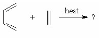 What is the product of the following reaction?    