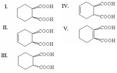 What is the product from the following reaction?    