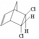 What diene and what dieneophile would be used to synthesize the following compound?