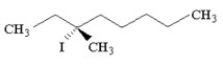 How many distinct alkene products are possible when the alkyl iodide below undergoes E2 elimination?