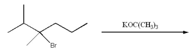 What is the major organic product of the following reaction?