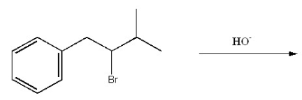 Provide the structure of the major organic product of the following reaction.