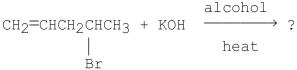 What is the major product of the following reaction?  
