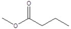 <strong>Give the structure of a compound that has a formula of C<sub>5</sub>H<sub>10</sub>O<sub>2,</sub> and has a triplet (3H, 1.1 ppm), sextet (2H, 1.8 ppm), triplet (2H, 2.3 ppm)and a singlet (3H, 3.8 ppm)in the <sup>1</sup>H NMR spectrum.</strong> A) B) C) D) E)