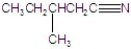 <strong>Give the systematic name of the structure. </strong> A)3-methylpentanenitrile B)2-methylpentanenitrile C)2-methylbutanenitrile D)3-methylbutanenitrile E)3-methylpentylnitrile